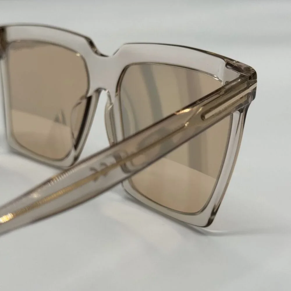 NEW TOM FORD TF764 20Z WOMEN SQUARE SUNGLASSES TOM FORD SABRINA-02 FT0764